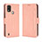 Coque Portefeuille Livre Cuir Etui Clapet BY3 pour Nokia C21 Plus Rose