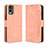 Coque Portefeuille Livre Cuir Etui Clapet BY3 pour Nokia C210 Rose