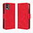 Coque Portefeuille Livre Cuir Etui Clapet BY3 pour Nokia C210 Rouge