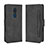 Coque Portefeuille Livre Cuir Etui Clapet BY3 pour Nokia C3 Noir