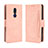 Coque Portefeuille Livre Cuir Etui Clapet BY3 pour Nokia C3 Rose