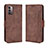 Coque Portefeuille Livre Cuir Etui Clapet BY3 pour Nokia G11 Marron