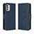 Coque Portefeuille Livre Cuir Etui Clapet BY3 pour Nokia G60 5G Bleu