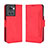 Coque Portefeuille Livre Cuir Etui Clapet BY3 pour OnePlus Ace 5G Rouge