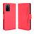 Coque Portefeuille Livre Cuir Etui Clapet BY3 pour Oppo A53s 5G Rouge