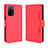 Coque Portefeuille Livre Cuir Etui Clapet BY3 pour Oppo A55 5G Rouge