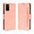 Coque Portefeuille Livre Cuir Etui Clapet BY3 pour Oppo A55S 5G Rose