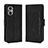 Coque Portefeuille Livre Cuir Etui Clapet BY3 pour Oppo A96 5G Noir