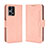 Coque Portefeuille Livre Cuir Etui Clapet BY3 pour Oppo F21s Pro 4G Rose