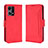 Coque Portefeuille Livre Cuir Etui Clapet BY3 pour Oppo F21s Pro 4G Rouge