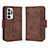 Coque Portefeuille Livre Cuir Etui Clapet BY3 pour Oppo Find N 5G Marron