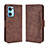 Coque Portefeuille Livre Cuir Etui Clapet BY3 pour Oppo Find X5 Lite 5G Marron