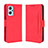 Coque Portefeuille Livre Cuir Etui Clapet BY3 pour Oppo K10 4G Rouge