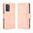 Coque Portefeuille Livre Cuir Etui Clapet BY3 pour Oppo Reno6 Pro 5G India Rose