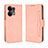 Coque Portefeuille Livre Cuir Etui Clapet BY3 pour Oppo Reno9 Pro+ Plus 5G Rose