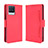 Coque Portefeuille Livre Cuir Etui Clapet BY3 pour Realme 8 4G Rouge