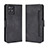 Coque Portefeuille Livre Cuir Etui Clapet BY3 pour Realme 8i Noir