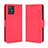 Coque Portefeuille Livre Cuir Etui Clapet BY3 pour Realme 8i Rouge