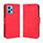 Coque Portefeuille Livre Cuir Etui Clapet BY3 pour Realme 9 4G Rouge