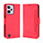 Coque Portefeuille Livre Cuir Etui Clapet BY3 pour Realme C31 Rouge