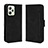 Coque Portefeuille Livre Cuir Etui Clapet BY3 pour Realme C35 Noir