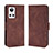 Coque Portefeuille Livre Cuir Etui Clapet BY3 pour Realme GT Neo3 5G Marron