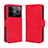 Coque Portefeuille Livre Cuir Etui Clapet BY3 pour Realme GT Neo5 5G Rouge