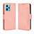 Coque Portefeuille Livre Cuir Etui Clapet BY3 pour Realme Q5 5G Rose