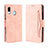 Coque Portefeuille Livre Cuir Etui Clapet BY3 pour Samsung Galaxy A20 Rose