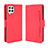 Coque Portefeuille Livre Cuir Etui Clapet BY3 pour Samsung Galaxy A22 4G Rouge