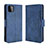 Coque Portefeuille Livre Cuir Etui Clapet BY3 pour Samsung Galaxy A22 5G Bleu