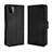 Coque Portefeuille Livre Cuir Etui Clapet BY3 pour Samsung Galaxy A22 5G Noir