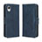 Coque Portefeuille Livre Cuir Etui Clapet BY3 pour Samsung Galaxy A23e 5G Bleu