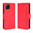 Coque Portefeuille Livre Cuir Etui Clapet BY3 pour Samsung Galaxy A42 5G Rouge
