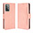 Coque Portefeuille Livre Cuir Etui Clapet BY3 pour Samsung Galaxy A52 4G Rose