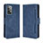 Coque Portefeuille Livre Cuir Etui Clapet BY3 pour Samsung Galaxy A72 5G Bleu