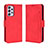 Coque Portefeuille Livre Cuir Etui Clapet BY3 pour Samsung Galaxy A73 5G Rouge