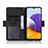 Coque Portefeuille Livre Cuir Etui Clapet BY3 pour Samsung Galaxy F42 5G Petit