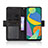 Coque Portefeuille Livre Cuir Etui Clapet BY3 pour Samsung Galaxy F52 5G Petit