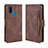 Coque Portefeuille Livre Cuir Etui Clapet BY3 pour Samsung Galaxy M30s Marron