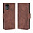 Coque Portefeuille Livre Cuir Etui Clapet BY3 pour Samsung Galaxy M31s Marron