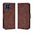 Coque Portefeuille Livre Cuir Etui Clapet BY3 pour Samsung Galaxy M33 5G Marron