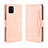 Coque Portefeuille Livre Cuir Etui Clapet BY3 pour Samsung Galaxy M60s Rose