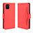 Coque Portefeuille Livre Cuir Etui Clapet BY3 pour Samsung Galaxy M60s Rouge