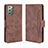 Coque Portefeuille Livre Cuir Etui Clapet BY3 pour Samsung Galaxy Note 20 5G Marron