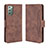 Coque Portefeuille Livre Cuir Etui Clapet BY3 pour Samsung Galaxy S20 FE (2022) 5G Marron