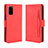 Coque Portefeuille Livre Cuir Etui Clapet BY3 pour Samsung Galaxy S20 Plus 5G Rouge