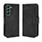 Coque Portefeuille Livre Cuir Etui Clapet BY3 pour Samsung Galaxy S22 Plus 5G Noir