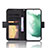Coque Portefeuille Livre Cuir Etui Clapet BY3 pour Samsung Galaxy S23 Plus 5G Petit