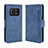 Coque Portefeuille Livre Cuir Etui Clapet BY3 pour Sharp Aquos R6 Bleu